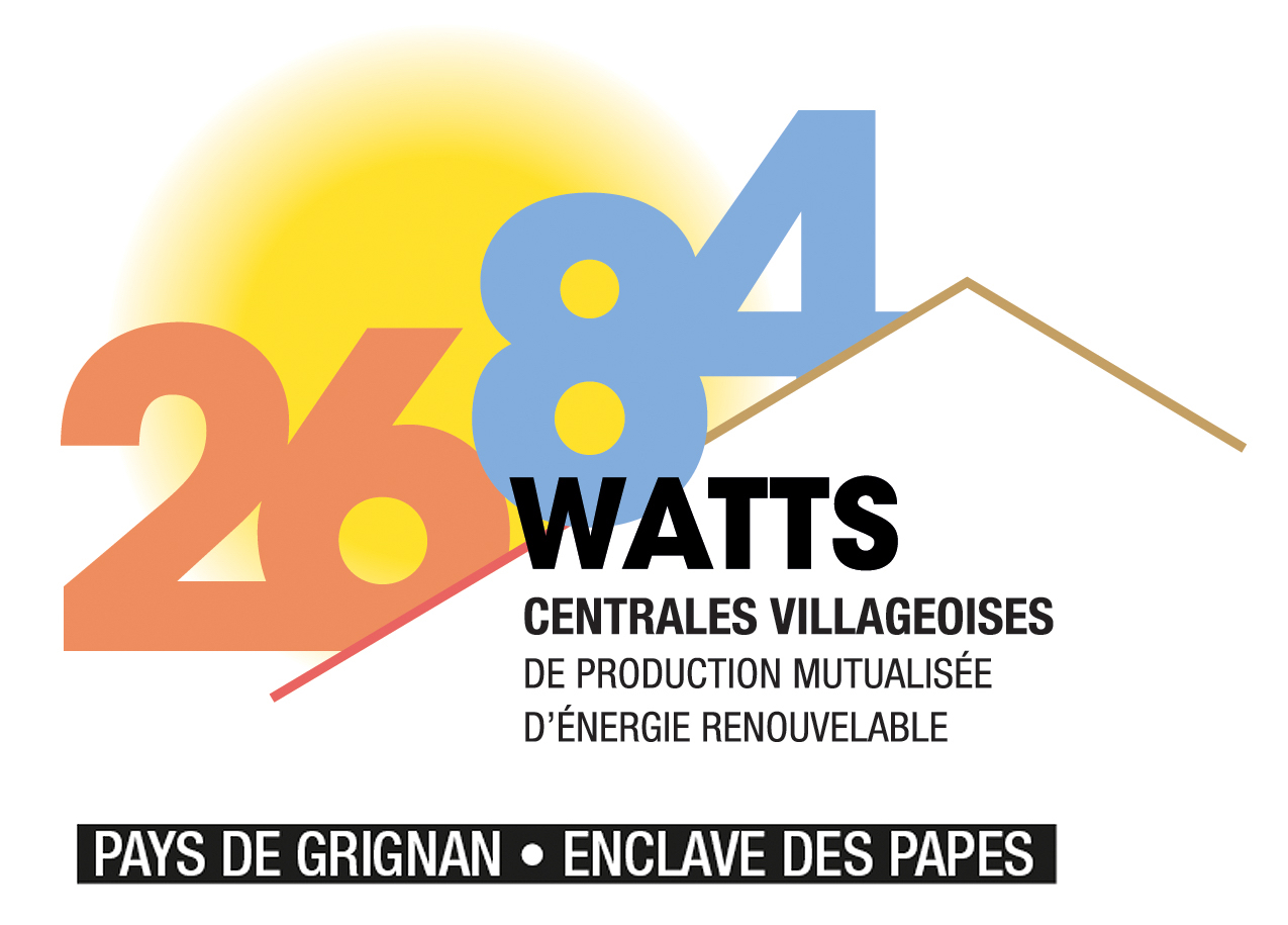 logo de la centrale villageoise 2684 Watts