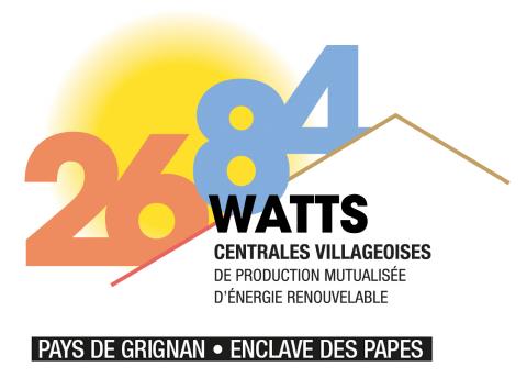 logo de la centrale villageoise 2684 Watts